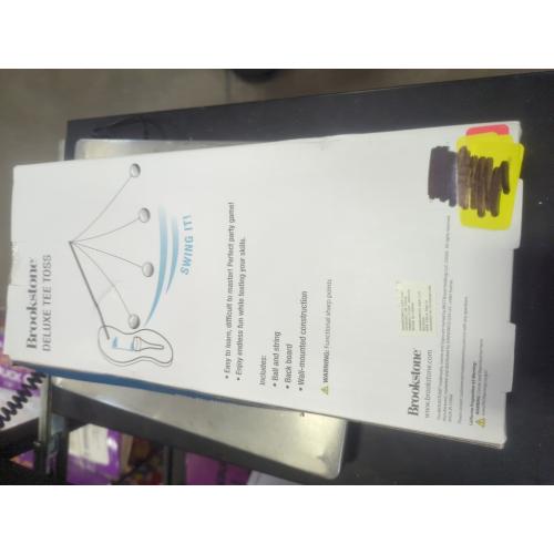 Brookstone Deluxe Tee Toss