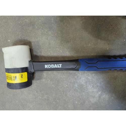 Kobalt 32 -oz Rubber Head Fiberglass Handle Rubber mallet