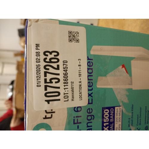 TP-Link TP-LINK RE505X AX1500 Wi-Fi 6 Range Extender