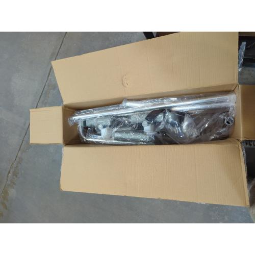 Silver Heavy-Duty Sliding Transfer Bench with Cut-Out Seat