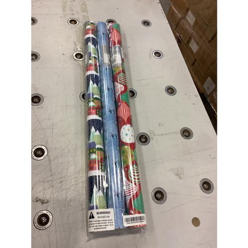 3 pack wrapping paper