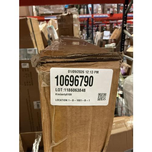 Folding Table 6ft - Heavy Duty Plastic Table with Handle, Foldable & Portable, Fold-in-Half Utility Tables for Outdoor, Dining, Wedding, Events, Indoor, Picnic, Camping, Party (White)