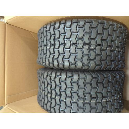 Dayrim 2 Pcs 16X6.50-8 Lawn Mower Tires - 4 Ply, Tubeless, Turf Tread for Riding Mowers & Garden Tractors