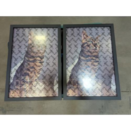 12x18 Inch Picture Frame Poster Frames Set of 2,Made of Soild Wood Wall Mount Vertically or Horizontally 12 x 18 Photo Frame Black