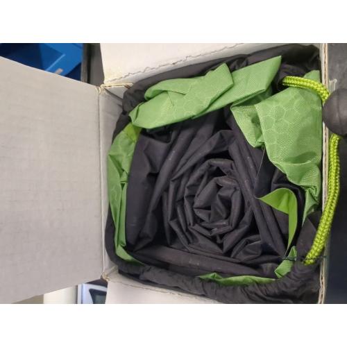 Green and Black Gear Doctors Ultralight 17oz Camping Sleeping pad ApolloAir - Compact, Warm 5.2 R-Value 4 Season Air Mattress, Perfect for Backpacking, Hiking - Lightweight Inflatable & Compact Sleep Pad