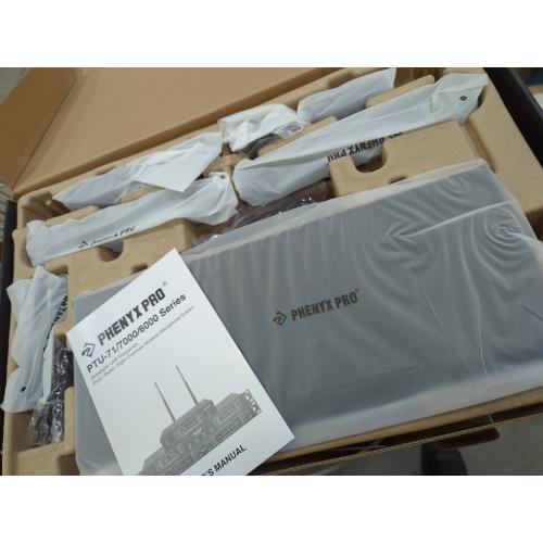 Phenyx Pro 4-Channel Wireless Microphone System w/Auto Scan, 4x40 UHF Frequencies, 2 Handheld Dynamic Mics, 2 Bodypacks & Headsets/Lapel Microphones for Singing, DJ, Church (PTU-7000-2H2B)