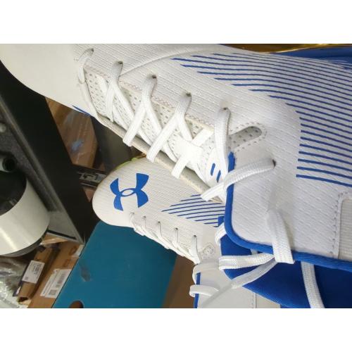 Men Ua Team Spine Hammer Mc Wht Blanc Size 13.5