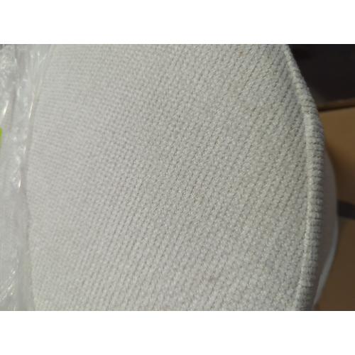 White Gouchee Home Dotcom Woolly Bean Bag Pouf