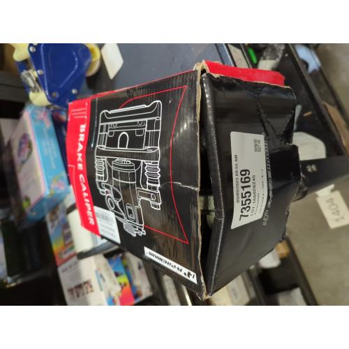 One Silver A-Premium Disc Brake Caliper Assembly with Bracket Compatible with Select Cadillac, Chevy and GMC Models- XTS, Escalade, Avalanche, Suburban, Silverado, Express, Sierra, Yukon XL and more - Front Side