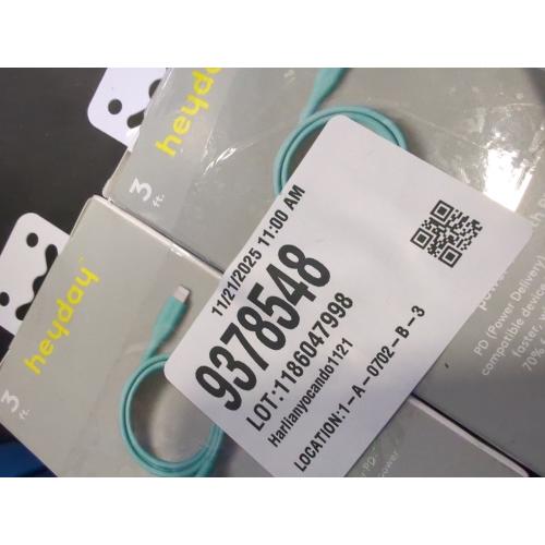 2Pack Lightning to USB-C Round Cable - heyday™ Spring Teal