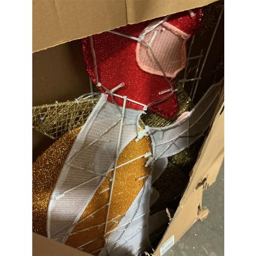 5FT Christmas Decorations Lighted Outdoor Nativity Scene Christmas Holy Family Nativity Scene Set with 175 Led Lights Ornament Xmas Decor Durable Waterproof for Yards & Lawns