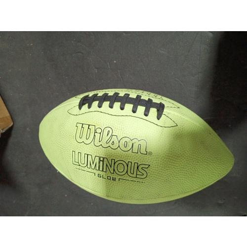 Wilson Luminous Glow Junior Football (dirty)