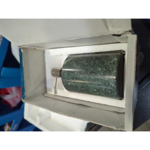 Soap Dispenser Lotion Dispenser - Made of Natural Stone in Green Color - Luxury Bathroom Accessories Bath Set (Green)