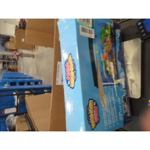 Artificial Fish Tank XL Virtual Ocean Toy in Motion Lamp - Office Desk Large Aquarium, Colorful LED Lights, Aquar, Artificial Fish, Turtles, Bubbles Tank with Moving Fish