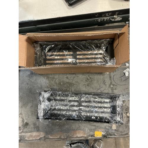 Magnetic Rack for Refrigerator, Magnetic Fridge Shelf for Kitchen, Wall Mounted Organizer with Hooks, Metal Black Shelves for Microwave Oven (2PCS Set)