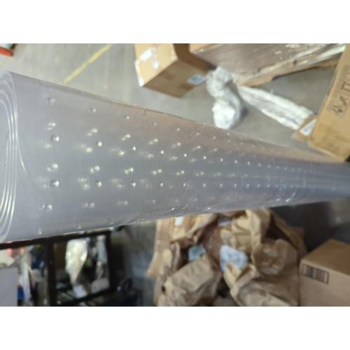 Chair Mat for Carpet, Office Chair Mat for Carpeted Floors, Non-Slip Carpet Protector Floor Mat with Grips, Plastic Heavy-Duty Rolling Desk Mat for Home Office and Gaming (Clear)