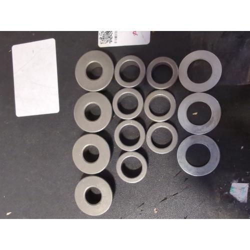 TWO 11x4.00-5 Flat Free Lawn Mower Tires on Wheels, Universal Fit 11x4.00-5 Smooth Tread Tire for Zero Turn Lawn Mowers - with 3/4 Bushings and 3.4-5 Centered Hub - Contain Adapter Kit | Black-2Pcs