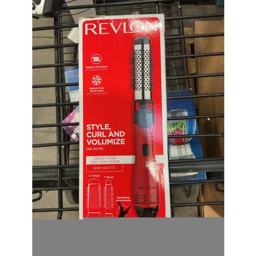 Revlon 1200W Perfect Style Hot Air Kit | Style, Curl, and Volumize, 3 Piece Set