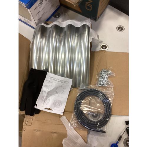 JERIA Raised Garden Bed,Galvanized Raised 2×2×1ft Planter Boxes Outdoor with Easy Assembly, Round Garden Bed for Vegetables, Fruits, Flowers