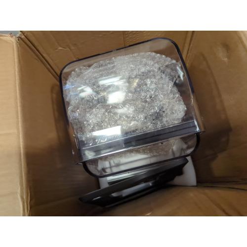 Commercial Blender 2200W 2.1QT 68OZ Quiet Blender Brushless Motors Commercial Smoothies, Frozen Drinks, Self-Cleaning Silver Grey