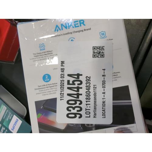 Anker USB A Car Charger