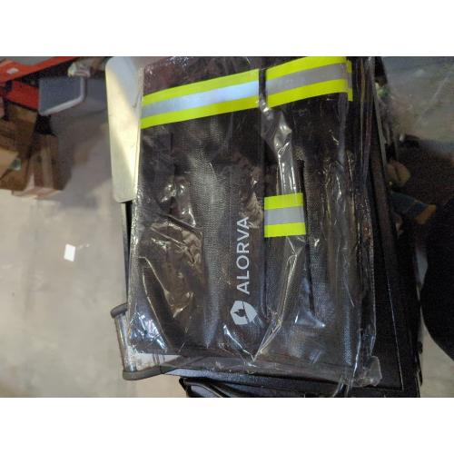 Fireproof & Water-Resistant Document Bag – 15.5 x 11 x 3-inch Pouch for Legal Documents & Valuables - Double-Layered Zippered Protection – Firefighter Designed (Black)