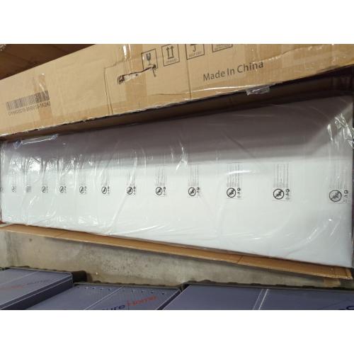 Belo Upholstered King Platform Bed White