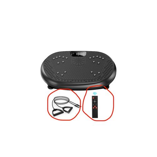 Vibration Plate Exercise Machine, Vibrating Fitness Platform for Lymphatic Drainage, 450 lbs Capacity Full Body Shaker Workout Equipment, Bluetooth Shaping Vibrate Plate, Board Sport for Home Exercise