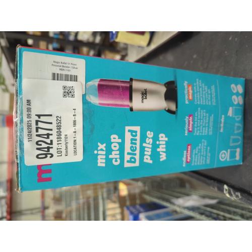 Magic Bullet® 11-Piece Personal Blender and Mixer Set in Silver