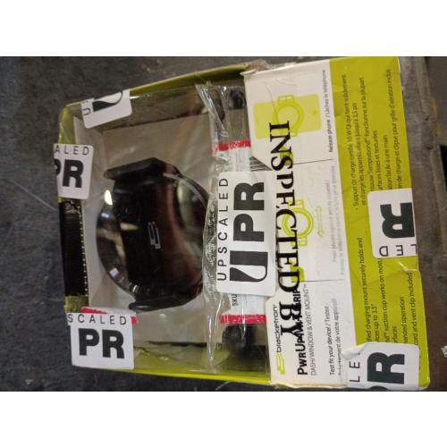 Bracketron BT29342 Mi-T Grip QI Mount Wireless Charging Phone Holder, Black
