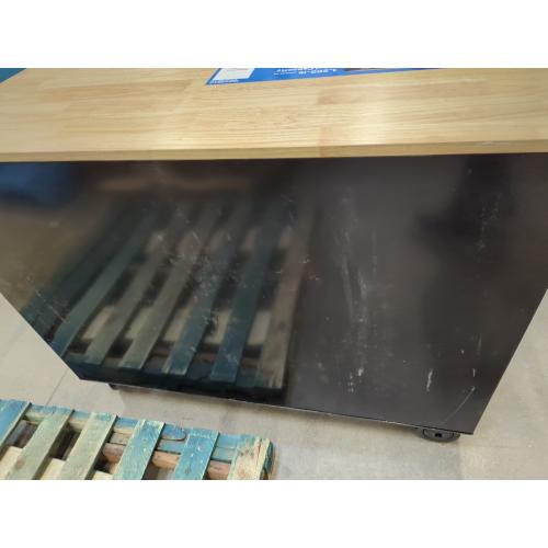 Kobalt 46.1-in L x 37.2-in H 9 -Drawers Rolling Black Wood Work Bench