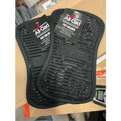 All-Clad Premium Pot Holder, 2-Pack , Black