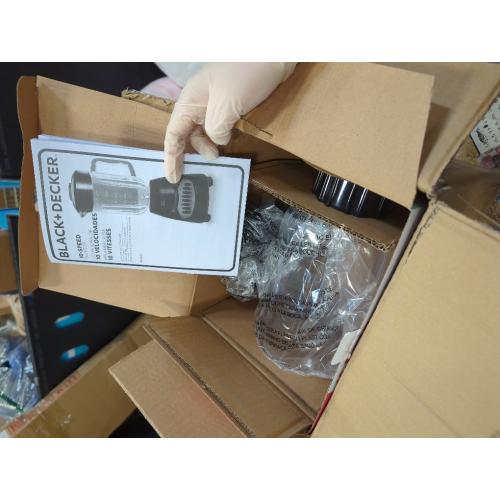 BLACK DECKER Crush Master Blender, 10-Speeds with Stainless Steel Blades, Black, BL2010BP