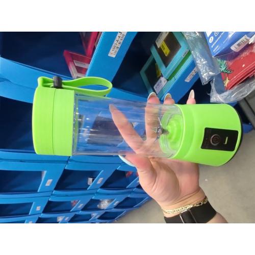 Cordless Portable Personal Size Blender - Mini Blender Make Smoothies and Shakes, 380Ml BPA Free Travel Cup, Powerful Blending Suit in Office/Home/Gym