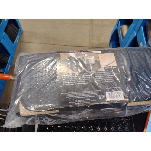 All-Clad Premium Reversible Dish Drying Mat for Kitchen: 16 x 28 Ultra-Absorbent, Long-Lasting, No Condensation, and Oversized for Large Pots and Pans - 3 Pack, Black