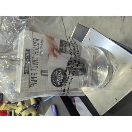 Kamenstein Perfect Tear Paper Towel Holder, 13-Inch, Silver