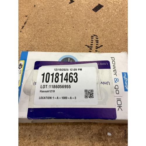 myCharge 10000mAh Power Go Power Bank - White