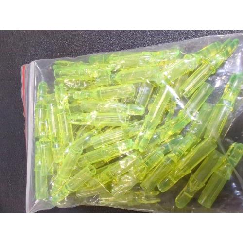 SDCYOW 60 Pack Archery Arrows Nocks 6.20mm/.244 inch Inside Diameter Plastic Nock for Compound Recurve Bow