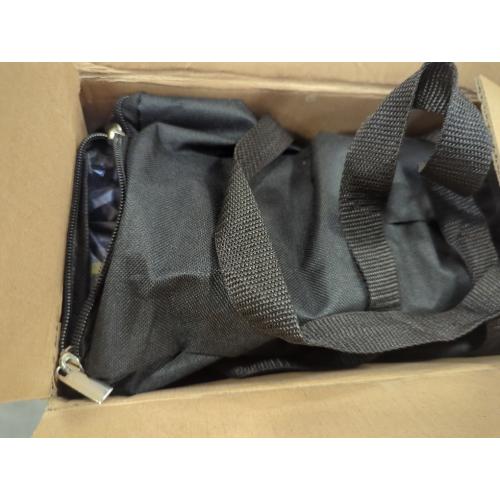 Outdoor Games Ladder Ball Set - Patented Assembly Free Portable Ladder Toss - Steel Frame Includes Carrying Case, 6 Bolas and Scoresheet