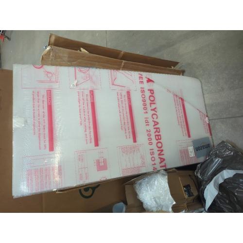 Set of 2 Clear Polycarbonate Lexan Sheet