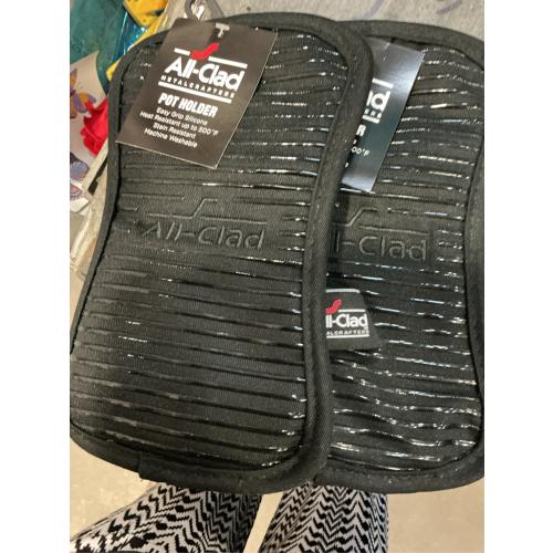 All-Clad Cotton Pot Holder, 1-Pack, Black