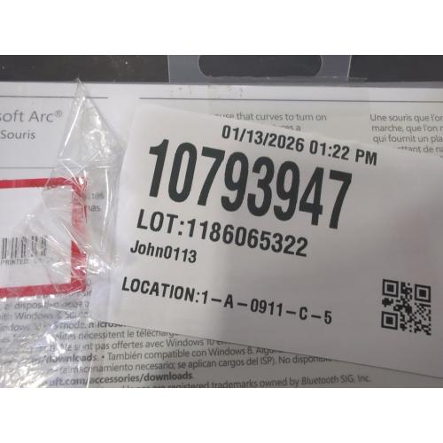 Microsoft Arc Mouse Lilac - Wireless - Bluetooth Low Energy - BlueTrack Enabled - Tilt Wheel - Up to 6 Months Battery Life