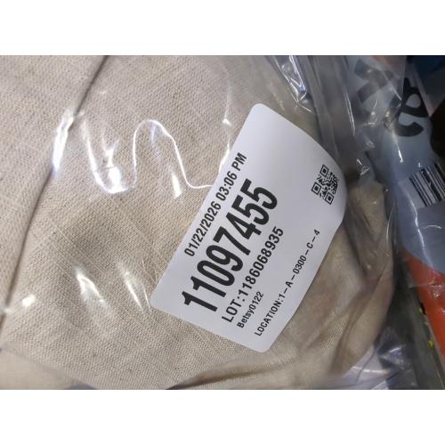 Size 38-32...Runcati Mens Casual Pants Elastic Waist Cotton Linen Pants Pleated Loose Fit Lightweight Beach Yoga Trousers