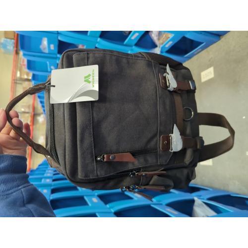 mygreen Canvas Cross Body Messenger Bag Shoulder Sling Backpack Travel Rucksack