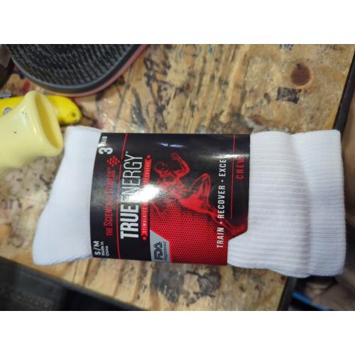 2 pack...True Religion Mens 3  Pairs Crew Socks for Men Premium Athletic Men's Socks, Shoe Size S/M