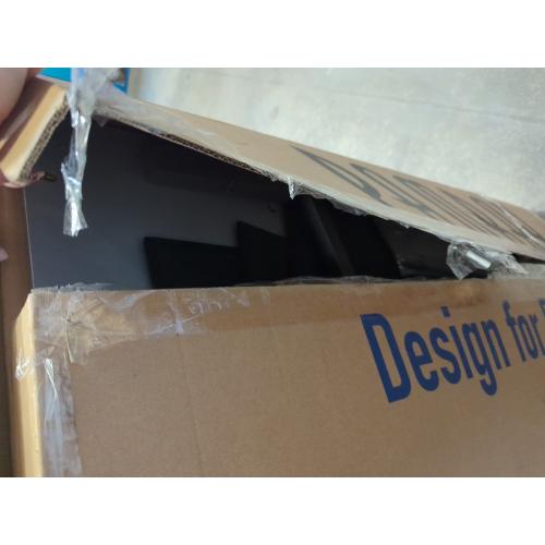 Pamray 47 Inch Computer Desk with 8 Fabric Drawers PC Gaming Desk Home Office Study Work Writing Table for Bedroom Grey