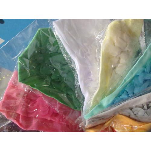 9 PCS WZT Stretchy Knot Nylon Baby Headbands For Newborn Baby Girls Infant Toddlers Kids Bows Child Hair Accessories