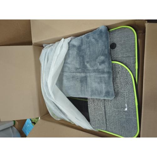 Grey Pecute Cat Carrier Backpacks, Expandable Cat Backpack with Breathable Mesh, Pet Carrier Backpack for Cats Small Dogs Puppies, Dog Carrier Backpack Great for Travel Hiking Camping Outdoor