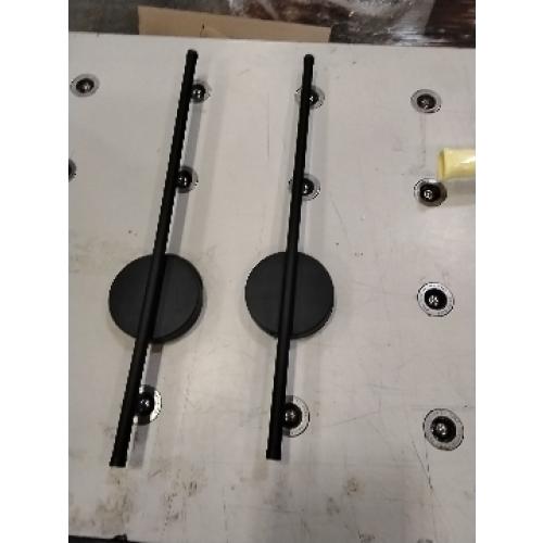 Ozarke Indoor Minimalist Wall Lamp LED Light Sconce, Bedroom Bedside Mounted, Warm 3000K 46.5 Inches (Black) - Walmart.com