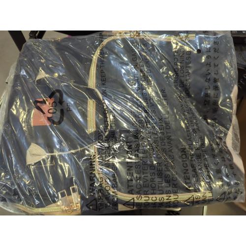 Diaper Bag Backpack with Changing Pad Pacifier Case, Baby Bag for Boy Girl Toddler - Large,Stylish, Waterproof Travel Quilted Diaper Bag for Mom - Baby Shower Gifts, Black